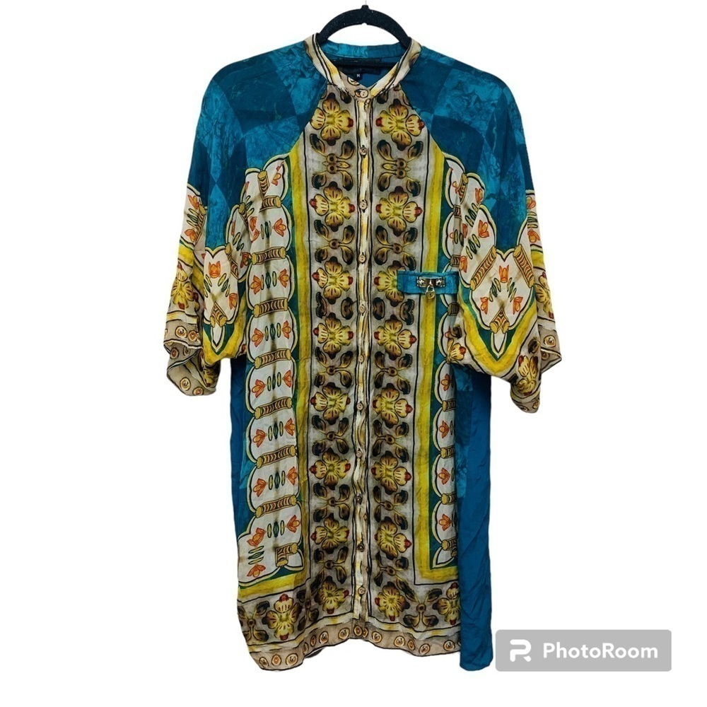 Hemant & Nandita 100% Silk Tunic - image 1